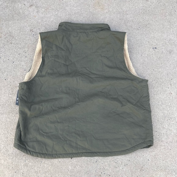 Dickies Men’s 3XL (54-56) Canvas Sherpa Lined Work Utility Vest - Picture 7 of 14